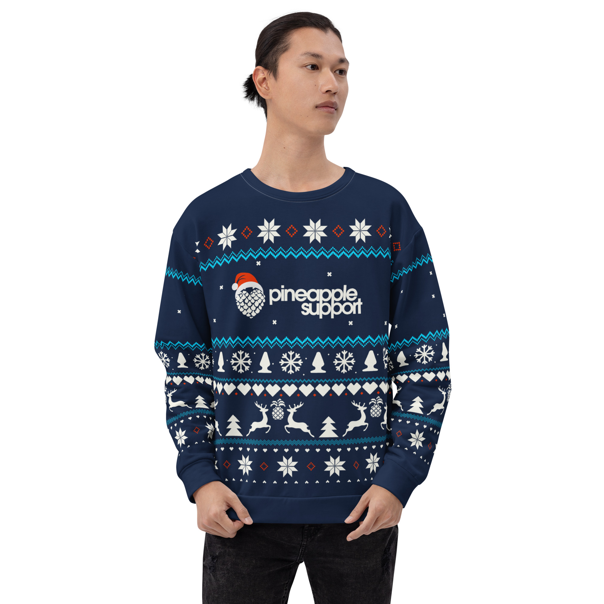 Pineapple Ugly Christmas Sweater
