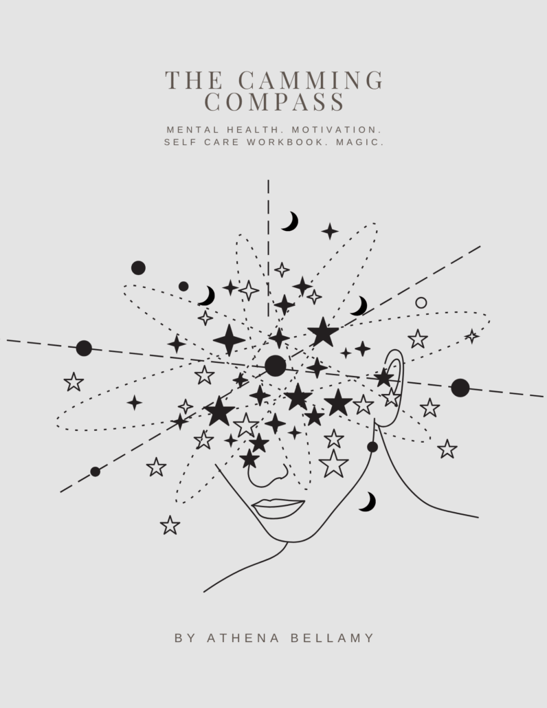 Cover of Athena Bellamy's book, Camming Compass